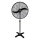 Industriel standventilator 190W/230V Ø 76 cm sort