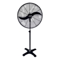 Industriel stativventilator 160W/230V 182 cm sort