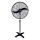Industriel stativventilator 160W/230V 182 cm sort