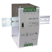 Industriel strømkilde til DIN-skinne 120W/12V/230V