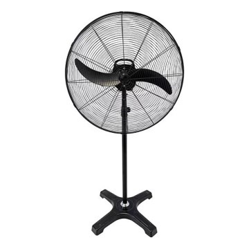 Industriventilator på stativ 115 W/230 V, Ø 66 cm, sort