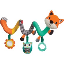 Infantino - Hængende legetøjsspiral til børn ræv