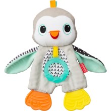 Infantino - Plyslegetøj med bideringe pingvin