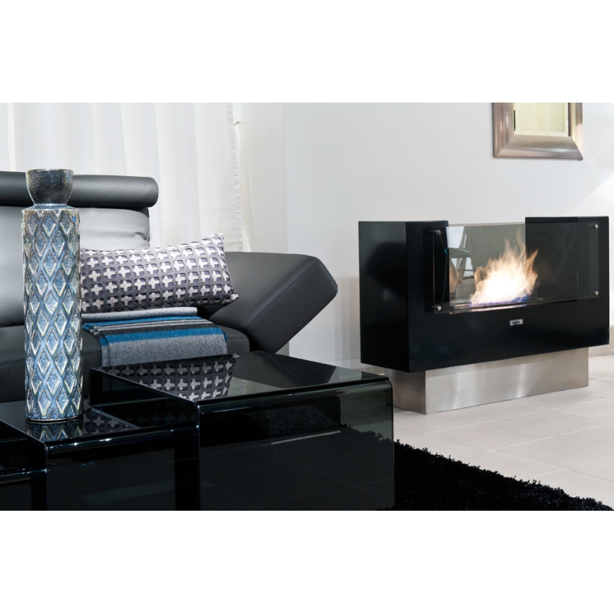 InFire - BIO pejs 110x75 cm 3 kW på begge sider