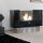 InFire - BIO pejs 110x75 cm 3 kW på begge sider