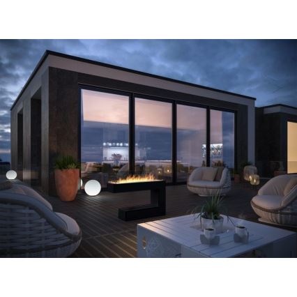 InFire - BIO pejs 110x92 cm 3 kW sort