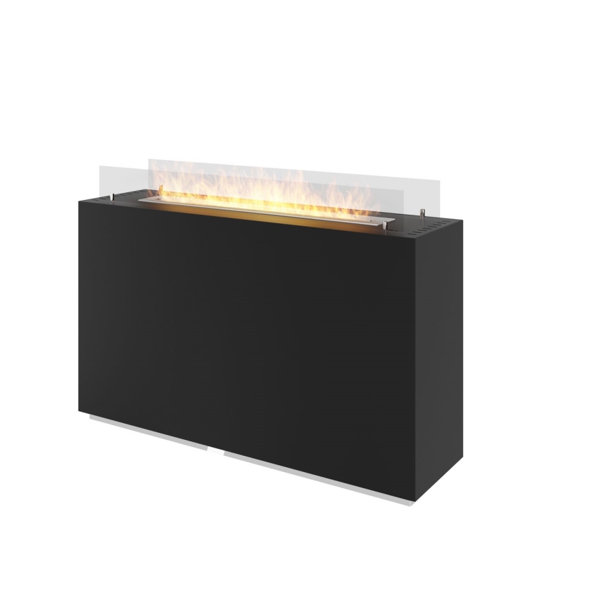 InFire - Biopejs 110x65 cm 3,5kW sort