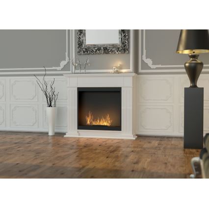 InFire - Biopejs 115x100 cm 3kW hvid