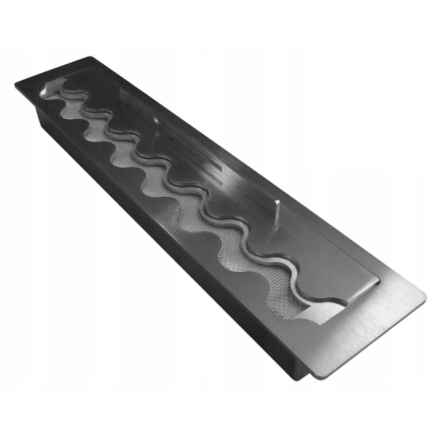 InFire - Biopejs 82,5x74,3 cm 3kW sort