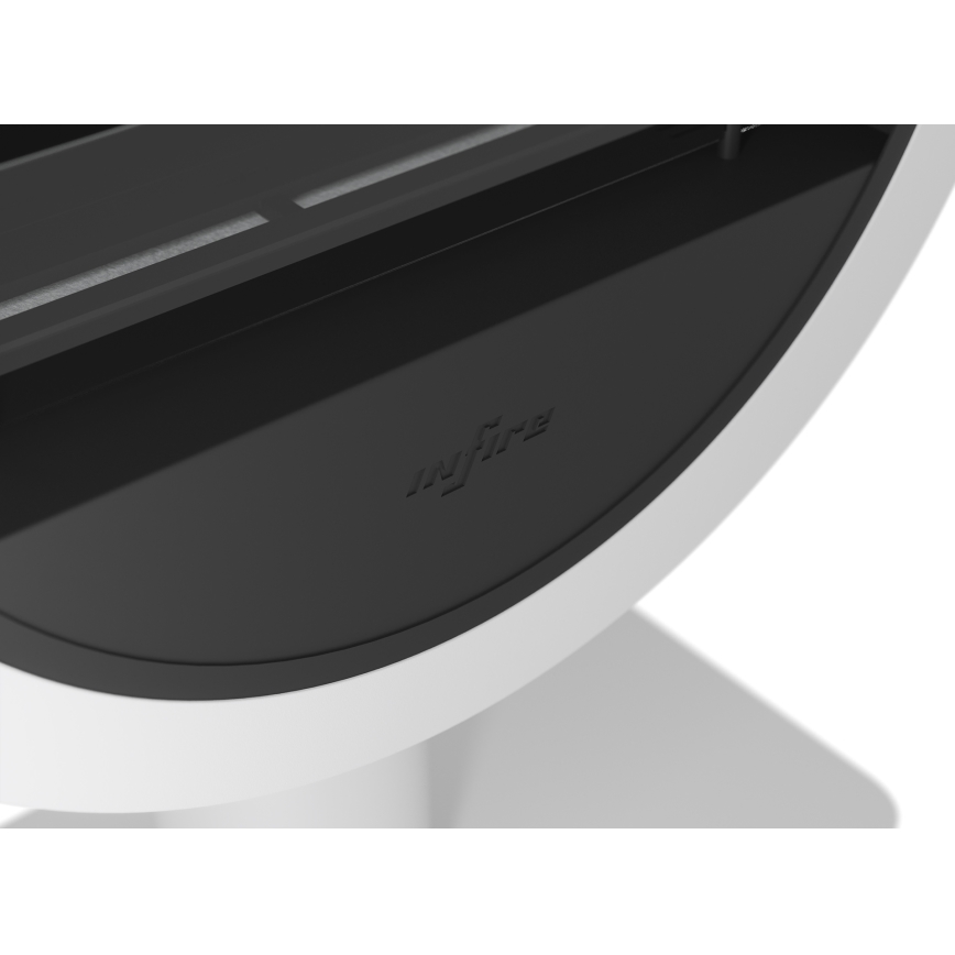 InFire - Biopejs diam. 72,5 cm 3kW hvid