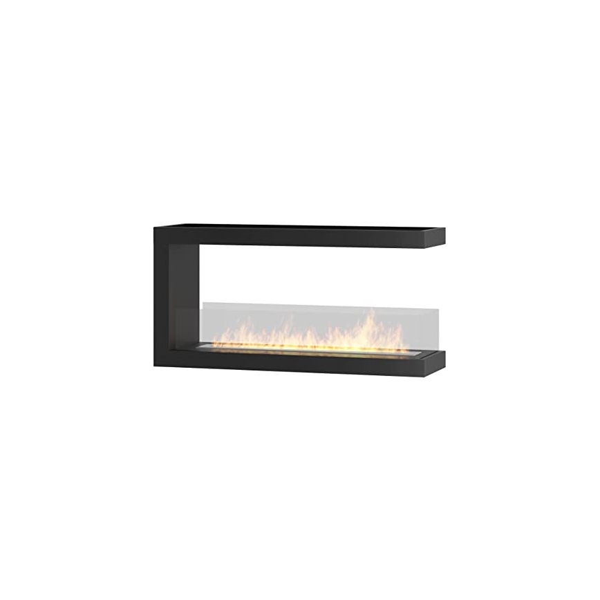 InFire - Biopejs til hjørne 100x50 cm 3kW bifacial