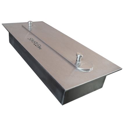 InFire - Indbygget BIO pejs 49x60 cm 3kW sort