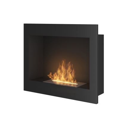 InFire - Indbygget biopejs 49x60 cm 3kW sort