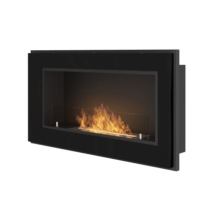 InFire - Indbygget biopejs 49x90 cm 3kW sort