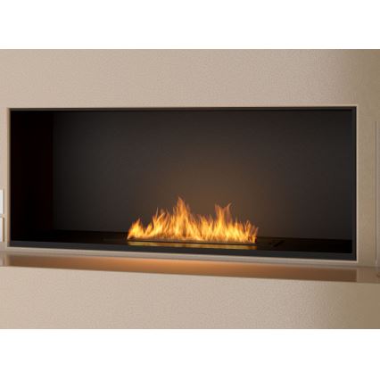 InFire - Indbygget biopejs 7,5x60 cm 3,5kW sort