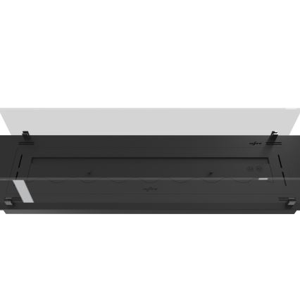 InFire - Indbygget Biopejs 8,5x120 cm 6kW sort