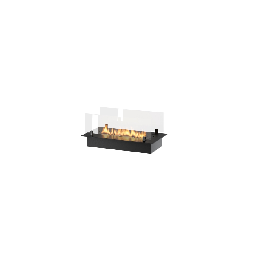 InFire - Indbygget biopejs 8,5x60 cm 3,5kW sort
