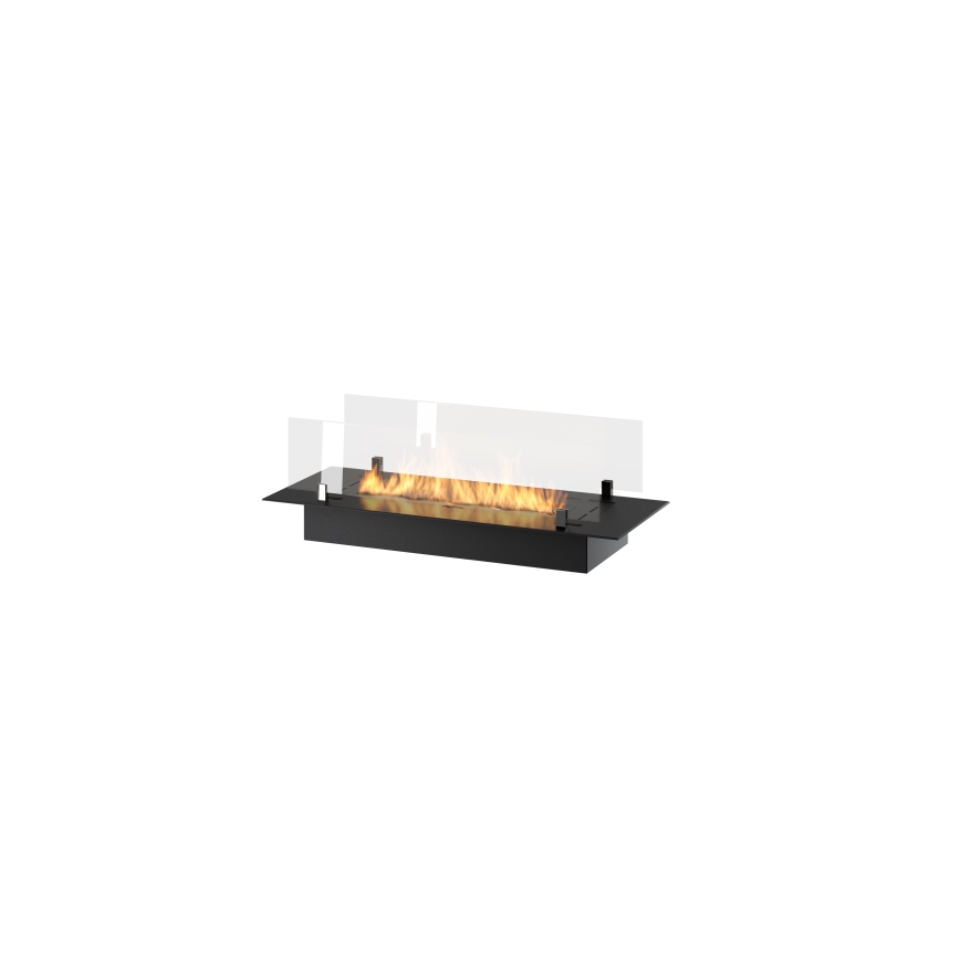 InFire - Indbygget Biopejs 8,5x80 cm 3,5kW sort