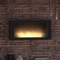 InFire - Vægmonteret BIO pejs 120x56 cm 3 kW sort