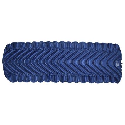 Inflatable mat 185x61cm blå