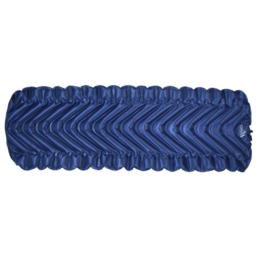 Inflatable mat 185x61cm blå