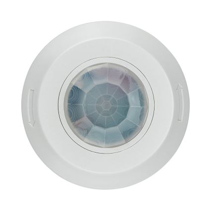 Infrarød bevægelsessensor 360° 200W/230V hvid