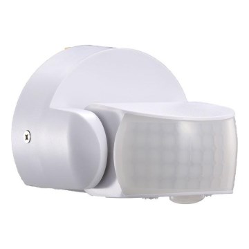 Infrarød bevægelsessensor udendørs 180/360° 600W/230V IP65 hvid
