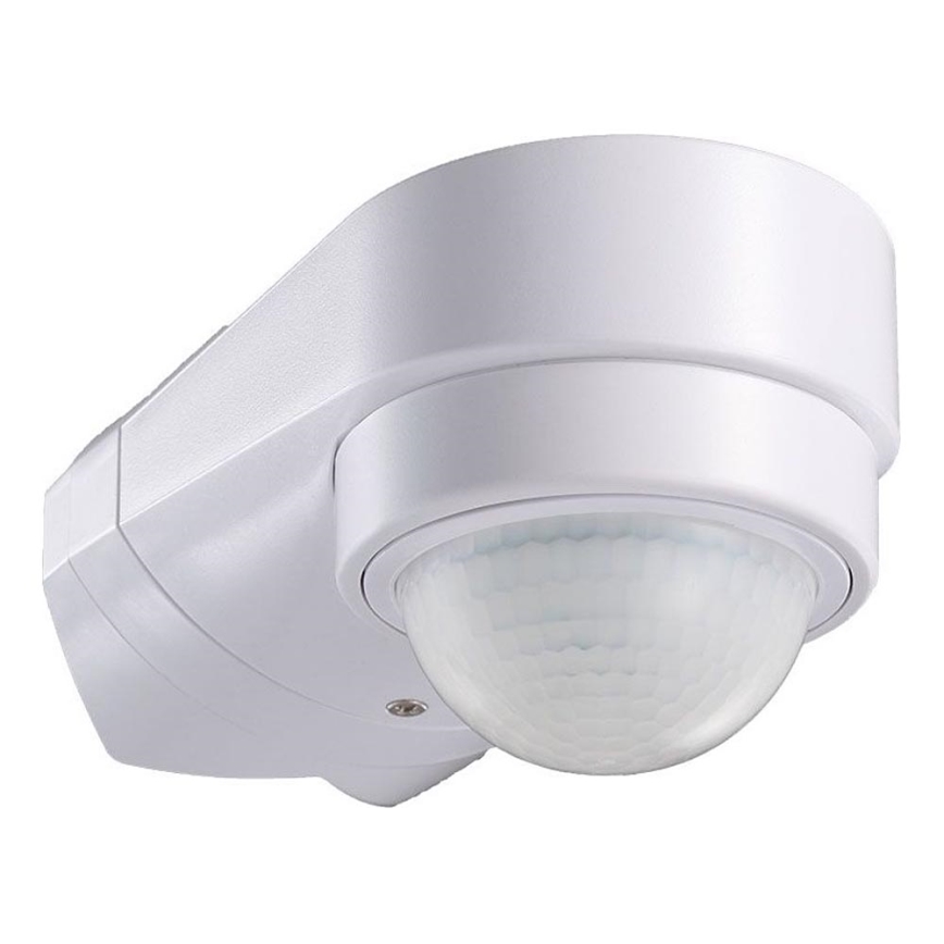 Infrarød bevægelsessensor udendørs 240° 600W/230V IP65 hvid