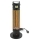 Infrarød gulvvarmer 1000W/230V IP44 sort