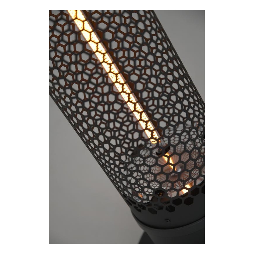 Infrarød gulvvarmer 1000W/230V IP44 sort