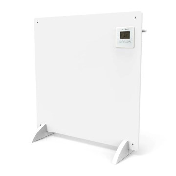 Infrarødt varmepanel med LCD-display 425W/230V IP44 hvid