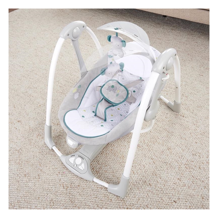 Ingenuity - Babygynge med vibration og musik 2-i-1 NASH 4xLR20