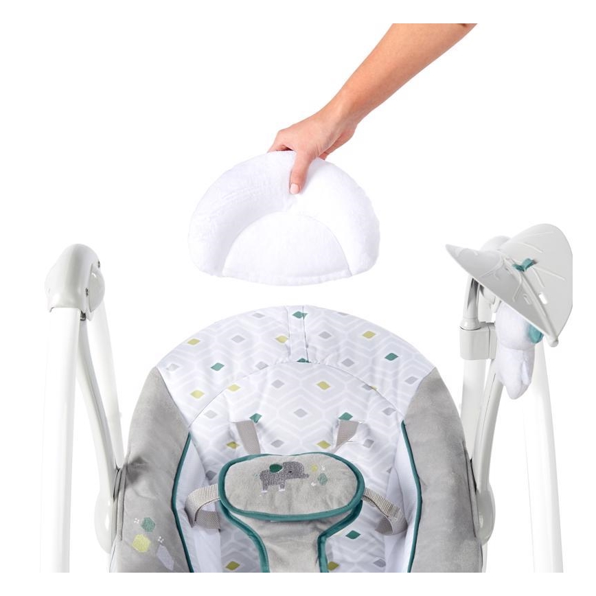 Ingenuity - Babygynge med vibration og musik 2-i-1 NASH 4xLR20