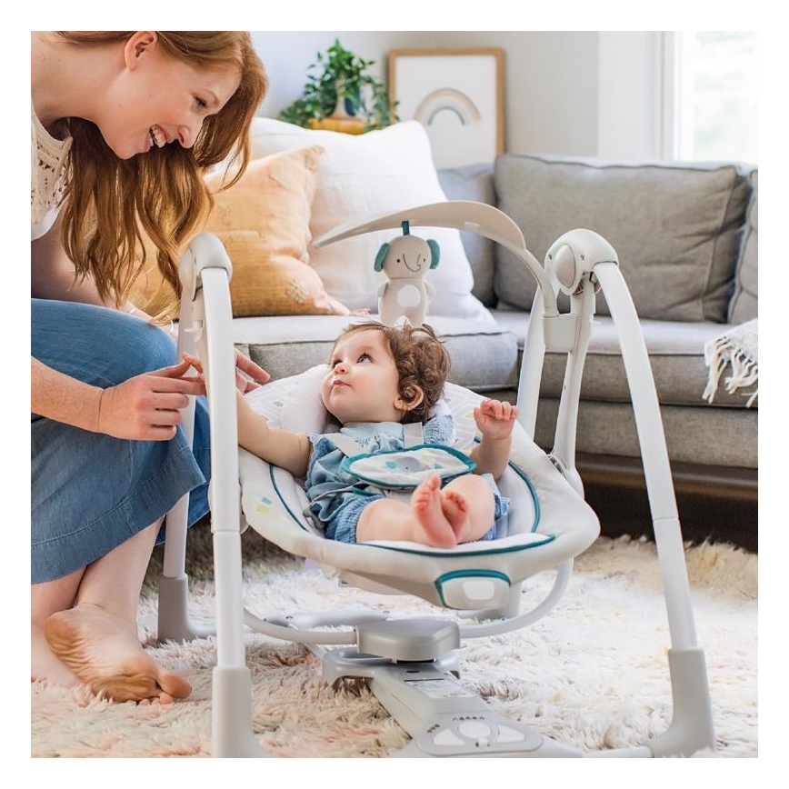 Ingenuity - Babygynge med vibration og musik 2-i-1 NASH 4xLR20