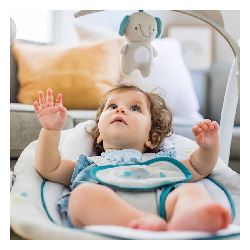 Ingenuity - Babygynge med vibration og musik 2-i-1 NASH 4xLR20