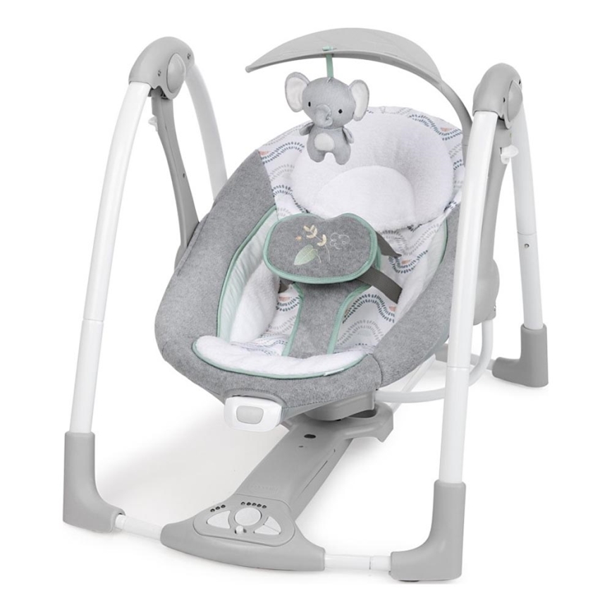 Ingenuity - Babygynge med vibration og musik 2-i-1 SWELL 4xD + 1xC