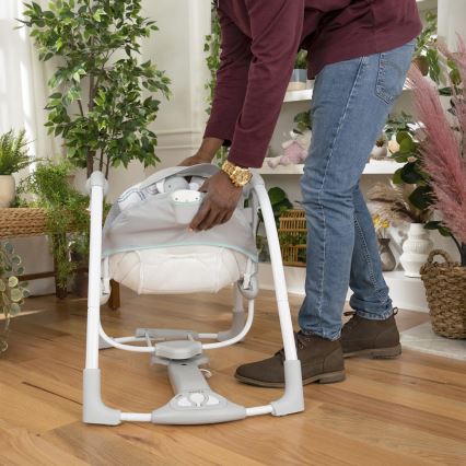 Ingenuity - Babygynge med vibration og musik 2-i-1 SWELL 4xD + 1xC