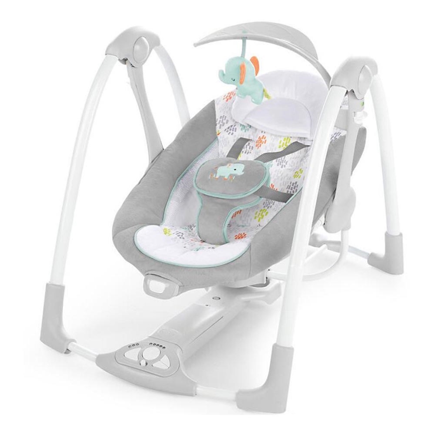 Ingenuity - Babygynge med vibration og musik 2-i-1 WIMBERLY 4xD + 1xC