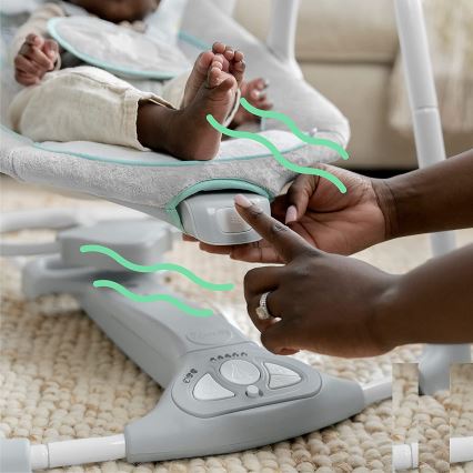Ingenuity - Babygynge med vibration og musik 2-i-1 WIMBERLY 4xD + 1xC
