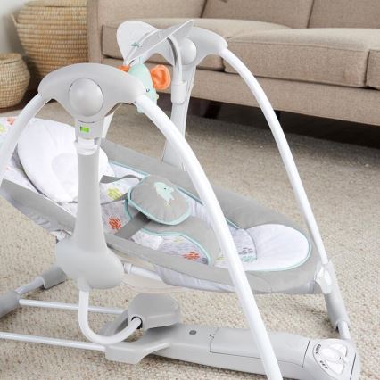 Ingenuity - Babygynge med vibration og musik 2-i-1 WIMBERLY 4xD + 1xC