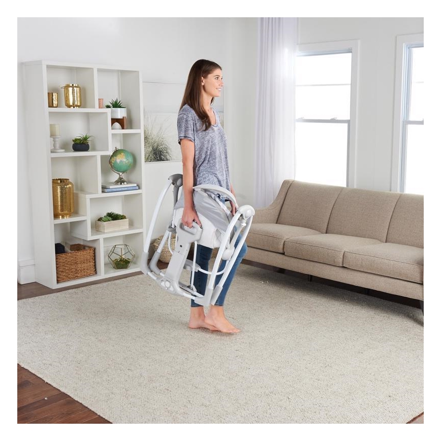 Ingenuity - Babygynge med vibration og musik 2-i-1 WIMBERLY 4xD + 1xC