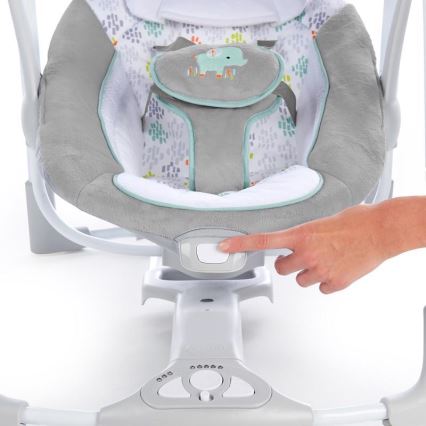 Ingenuity - Babygynge med vibration og musik 2-i-1 WIMBERLY 4xD + 1xC