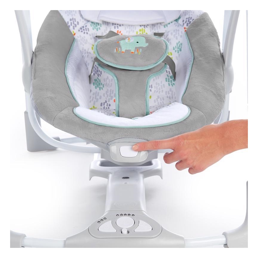 Ingenuity - Babygynge med vibration og musik 2-i-1 WIMBERLY 4xD + 1xC