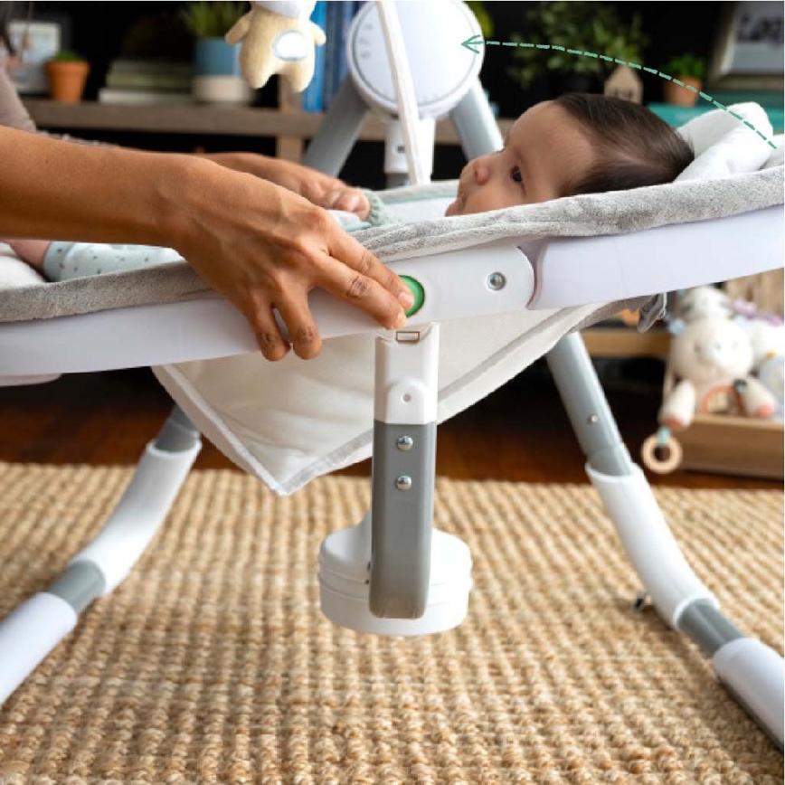 Ingenuity - Babygynge med vibration og musik ANYWAY SWAY 4xLR14