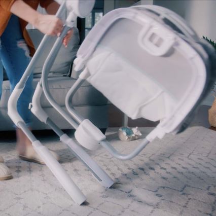 Ingenuity - Babygynge med vibration og musik ANYWAY SWAY RAY 4xLR14