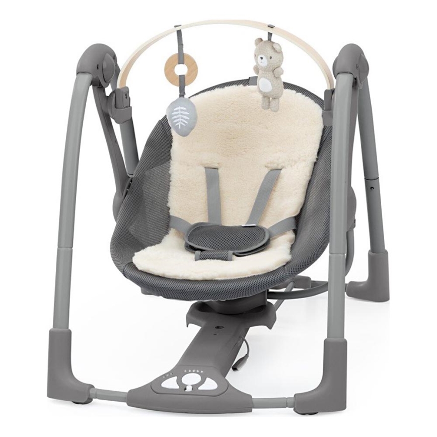 Ingenuity - Babygynge med vibration og musik EVERY SEASON 3xC grå