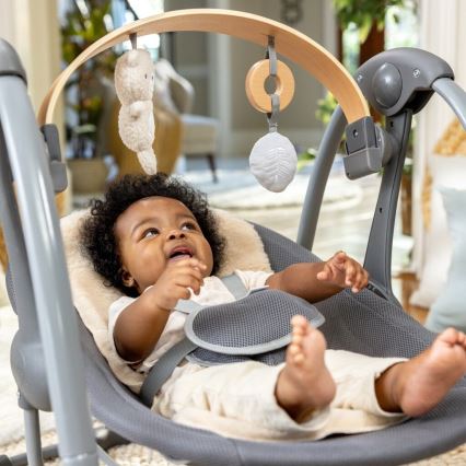 Ingenuity - Babygynge med vibration og musik EVERY SEASON 3xC grå