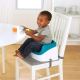 Ingenuity - Babysæde til spisebord 2-i-1 SMARTCLEAN TODDLER blå