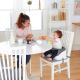 Ingenuity - Babysæde til spisebord 2-i-1 SMARTCLEAN TODDLER grå