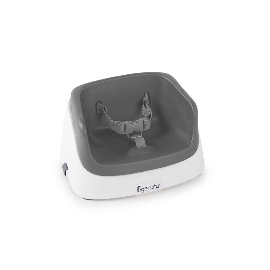 Ingenuity - Babysæde til spisebord 2-i-1 SMARTCLEAN TODDLER grå